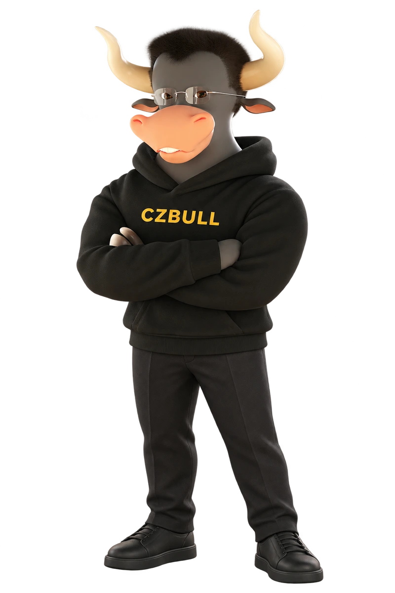 CZBull in a black hoodie